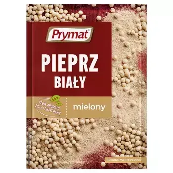 PRYMAT PIEPRZ BIAŁY MIELONY 15G zdjęcie 1