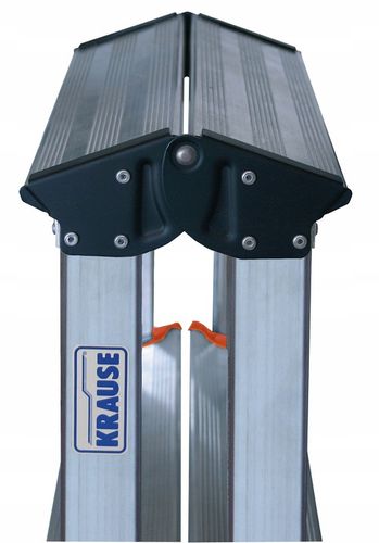 DRABINA DWUSTRONNA ALUMINOWA 2X3 STOPNIE 150KG DOPPLO MONTO KRAUSE na Arena.pl