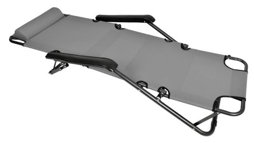 Fotel Leżak LEON grafit na Arena.pl