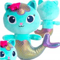 SYRENKOTKA MASKOTKA PLUSZAK KOCI DOMEK GABi KOTEK BOHATER Z BAJKI 28CM