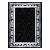 RUG/LU/MOSSE/FRAME/BLACK+GREY/60x300