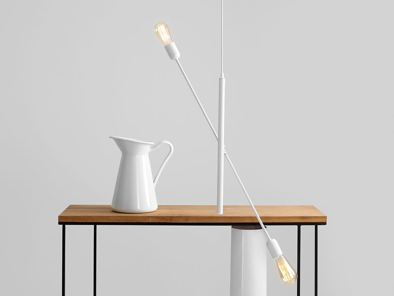 Lampa wisząca TWIGO 2 – biały zdjęcie 4