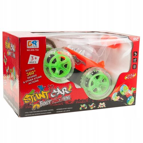 SAMOCHÓD TWISTER AUTO ZDALNIE STEROWANY AKROBATA KASKADER NA PILOT TUMBLER na Arena.pl