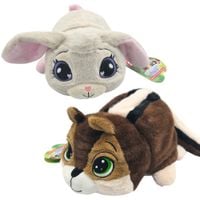 Maskotka 2w1 KRÓLIK WIEWIÓRKA BURUNDUK Obracany pluszowy przyjaciel 40cm