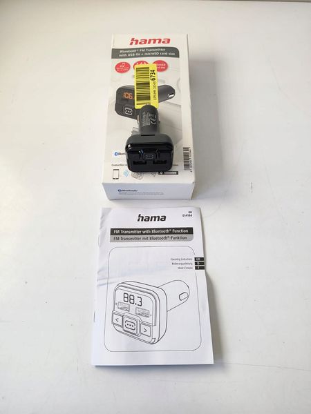 Transmiter FM HAMA 14164 Bluetooth Szary zdjęcie 14