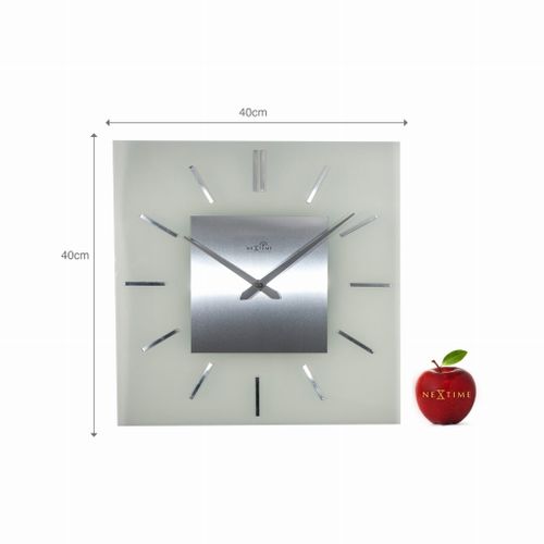 Zegar ścienny NeXtime Stripe Square Radio Controlled 3148 na Arena.pl