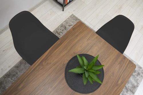 Krzesło OSAKA czarne / nogi czarne x 2 na Arena.pl