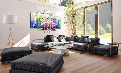 Obraz Na Płótnie - Ryby Pastele  - 150X100 Cm - Ea150X100-4096 na Arena.pl