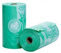 Mocne i ekologiczne woreczki na psie odchody 22x32cm Biała Herbata 120szt