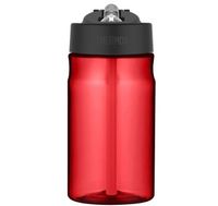 Dziecięca butelka nawadniająca ze słomką - czerwona