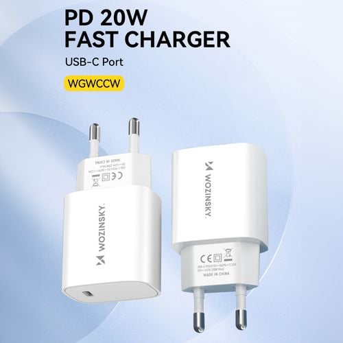ładowarka sieciowa 20w usb-c 100-240v biała na Arena.pl
