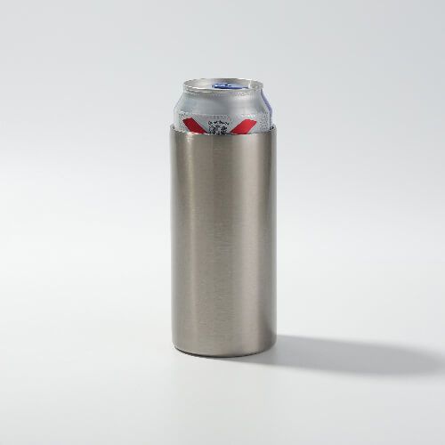 Cooler do puszki 470 ml do sublimacji - srebrny zdjęcie 4