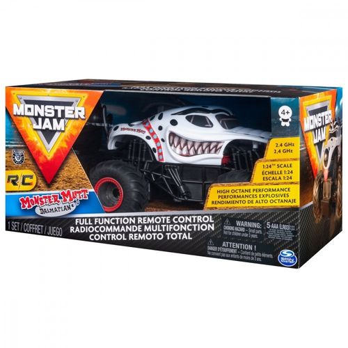 Samochód RC MONSTER JAM Monster Mutt Dalmatian na Arena.pl