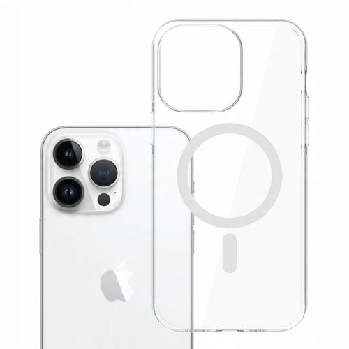 Nieżółknące etui MagSafe na tył Apple iPhone 14 Pro 3mk EverClear Mag Case na Arena.pl