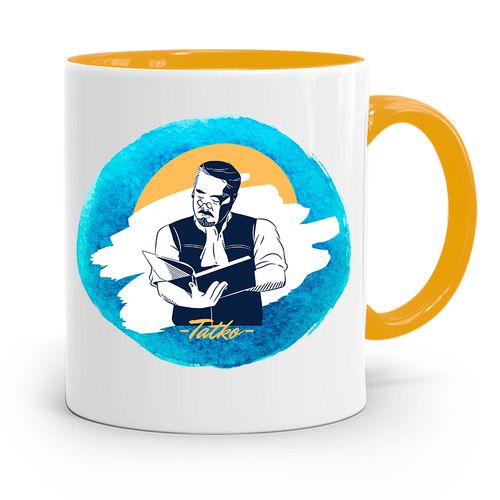 Kubek Żółty Dzień Ojca Dla Taty Prezent Z Nadrukiem Ze Zdjęciem na Arena.pl