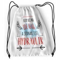 Plecak Dla Hydraulika Sportowy Szkolny Worek Torba Z Nadrukiem Ze Zdjęciem