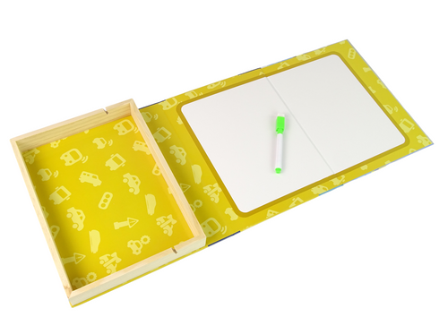 Magnetyczna Układanka Książka Transport Puzzle Karty na Arena.pl