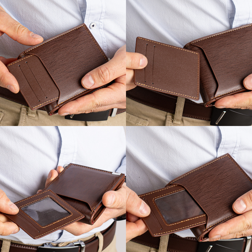 Pasek I Portfel Na Prezent Dla Chłopaka Elegancki Męski Zestaw Zp07 na Arena.pl