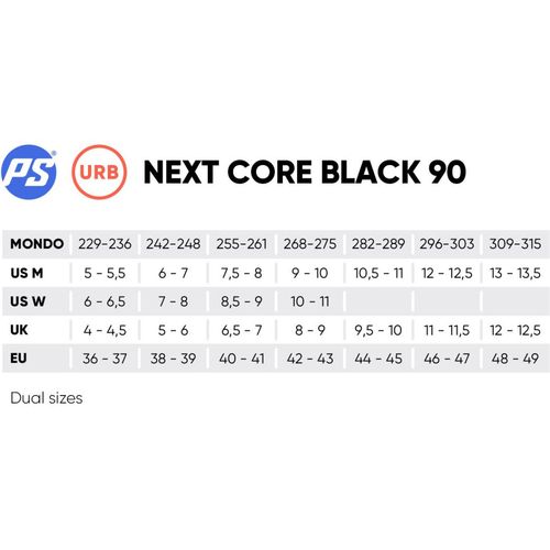 Rolki Powerslide Next Core 90 Black White 44-45 na Arena.pl