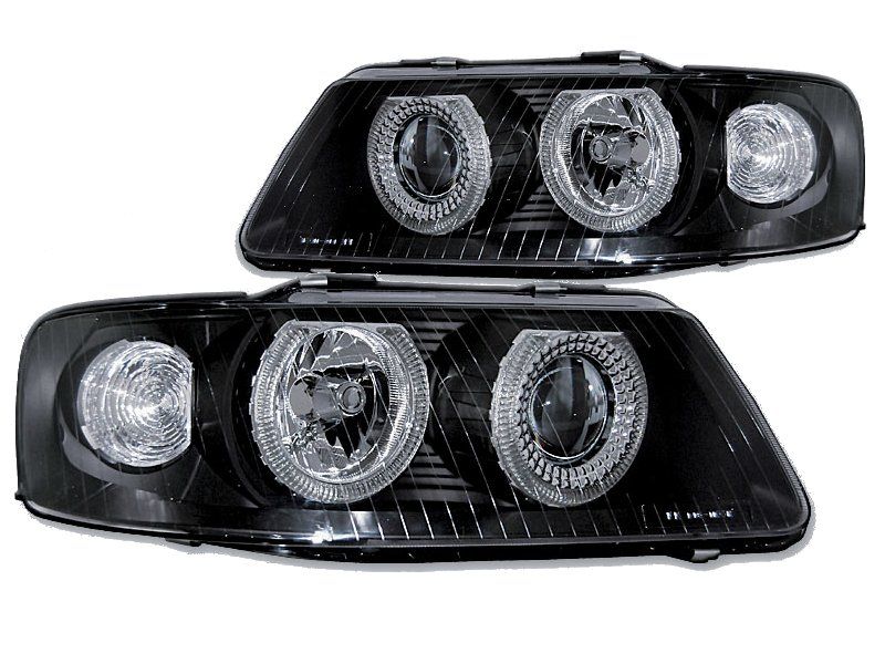 Lampy Reflektory AUDI A3 OD 2000 DO 2003 Roku RINGI DEPO NOWE zdjęcie 2