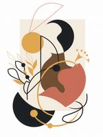 Plakat 30x40cm Roztańczona Jesienna Barwa