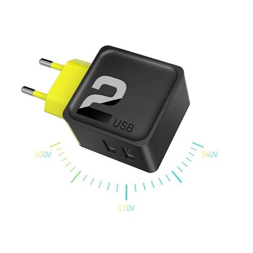 ROCK SUGAR 2-PORT NETWORK CHARGER BLACK na Arena.pl