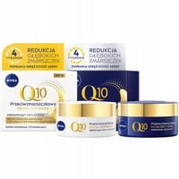 NIVEA Q10 Nawilżający krem do twarzy przeciwzmarszczkowy dzień i noc 2x50ml