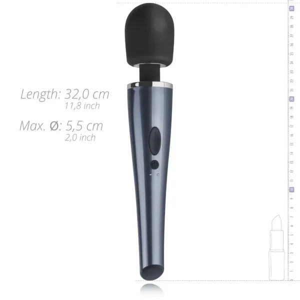 Black Lightning Wand Vibrator zdjęcie 3