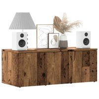 Szafka pod TV, stare drewno, 80x34x30 cm