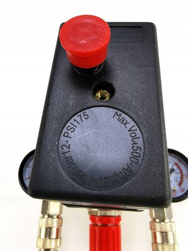 WYŁĄCZNIK CIŚNIENIOWY 12BAR 1/2 CAL DO KOMPRESORA 3FAZOWY 400V PRESOSTAT na Arena.pl