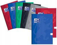 Zeszyt w kratkę brulion A5 Oxford 80 kartek zeszyty 7 szt