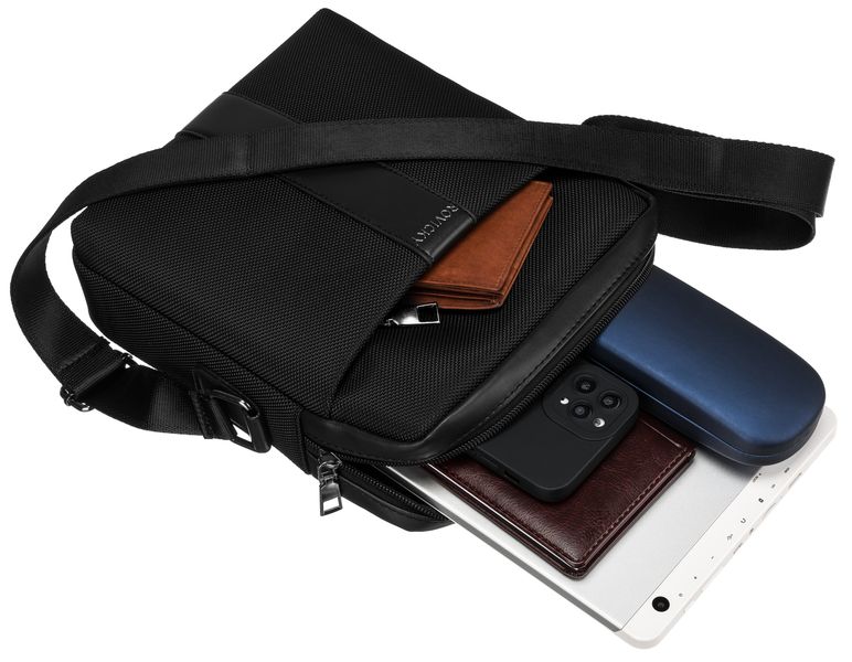 torba męska pu r-2003-6755 black zdjęcie 7