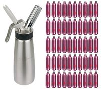 Profesjonalny Syfon do Bitej Śmietany iSi 0,5L + 50 Naboji N2O