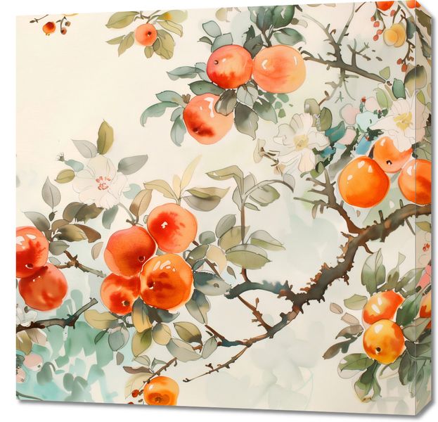 Obraz 70x70cm Persymony zdjęcie 1