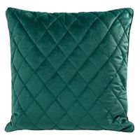 Welwetowa poszewka VELVET28D 50x50 c. turkusowa
