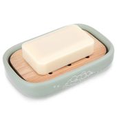 Podstawka Mydelniczka Podkładka Bambusowa Łazienkowa Stojak na Mydło