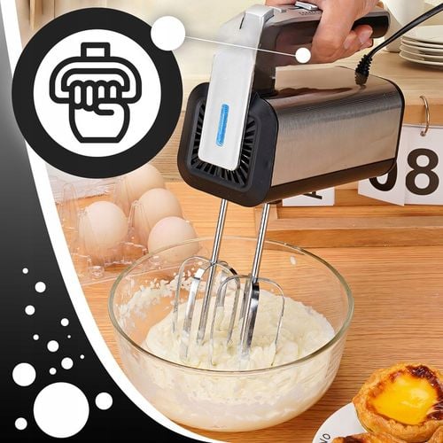MIKSER RĘCZNY ROBOT KUCHENNY 300W TURBO TRZEPACZKI HAKI 5 PRĘDKOŚCI na Arena.pl