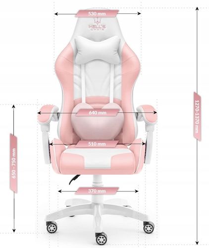 FOTEL GAMINGOWY DLA GRACZA BIUROWY HELL'S na Arena.pl