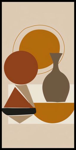 Plakat 50x100cm Geometryczna Utrata na Arena.pl