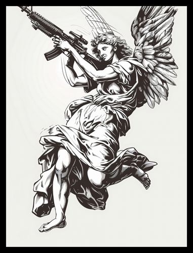 Plakat 30x40cm Anioł Wojny na Arena.pl