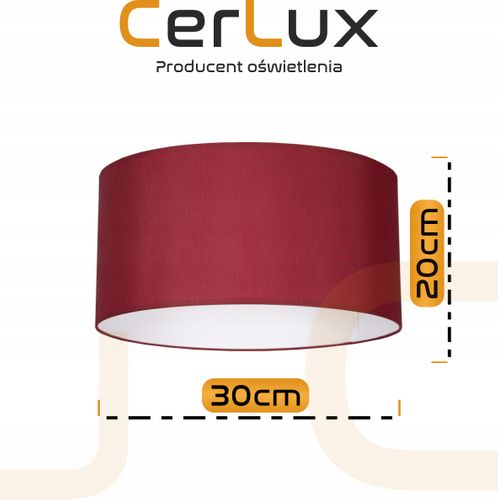 Abażur KLOSZ LAMPA 30cm E27 na Arena.pl