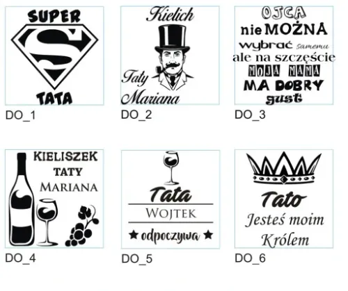 MEGA Kieliszek do wina XXL 530ml Grawer na PREZENT na Ślub Rocznię Urodziny na Arena.pl