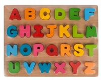 UKŁADANKA DREWNIANA ALFABET 26EL. 2360