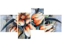 OBRAZ NIESAMOWITE PASTELOWE KWIATY