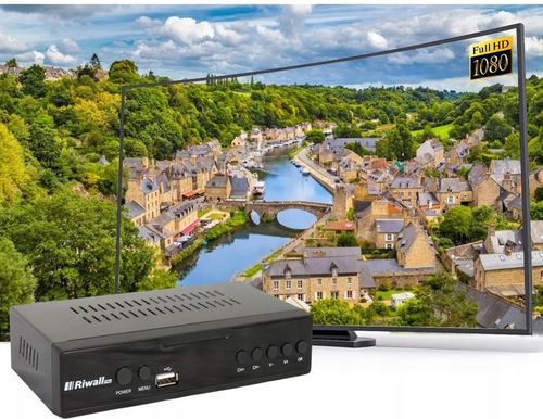 TUNER DEKODER DVB-T2 HEVC TV NAZIEMNEJ H.265 USB HDMI PILOT RIWALL na Arena.pl