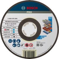Tarcza ścierna ze spoiwem PRO do materiałów budowlanych 125x1x22,23mm BOSCH