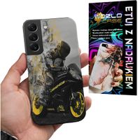 ETUI CASE DO SAMSUNG S22 PLUS - MOTOR FAN Motocykle MĘSKIE WZORY PLECKI