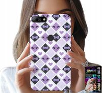 ETUI DO HUAWEI Y7 2018 - MODNE SERCA KOKARDKI KOKARDA + SZKŁO