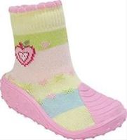 BICAL ROZOWA TRUSKAWKA Bucik Skarpetka GUMOWA POD