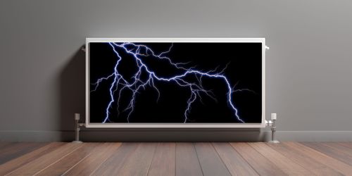 Magnetyczna MATA Na Kaloryfer Piorun Abstrakcja 100cm x 60cm na Arena.pl